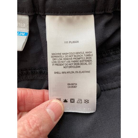 Columbia Black Track Pants with Pink Accents - Picture 10 of 10